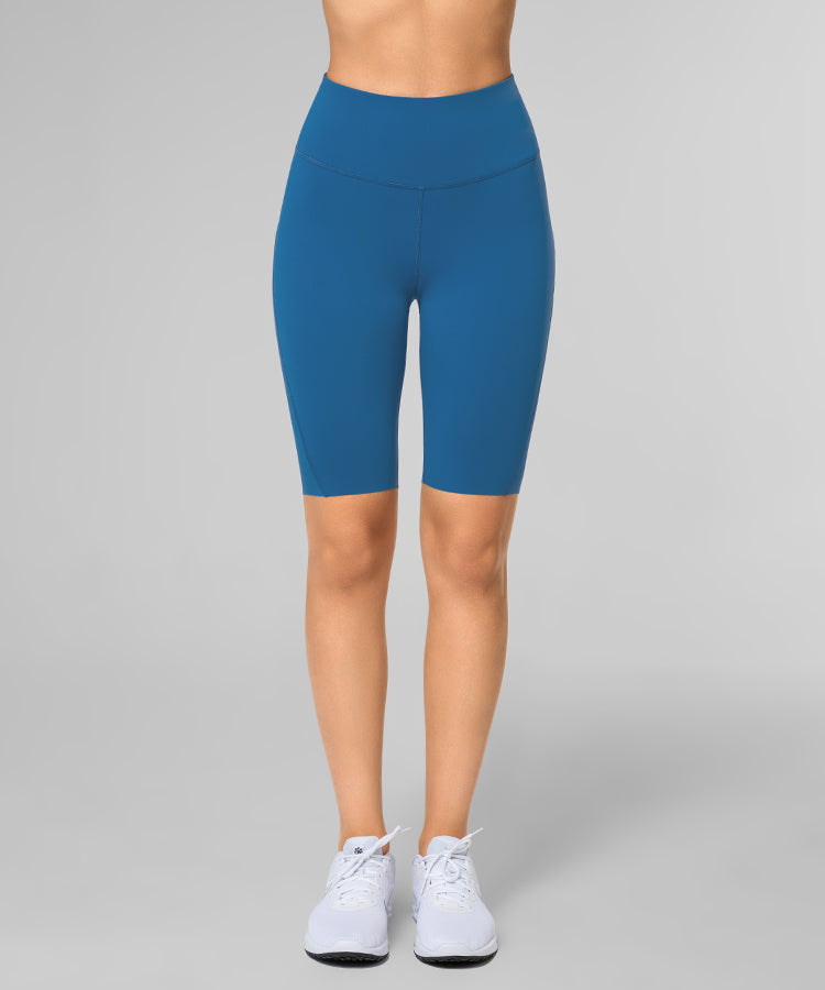 Echo™ High Waist Cropped Running Shorts 9 Inches | Women's High Support Sports Shorts
