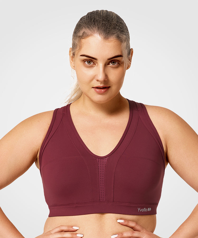 Power™ Cross-Back Breathable High Impact Running Bra | Women's High Support Sports Bra