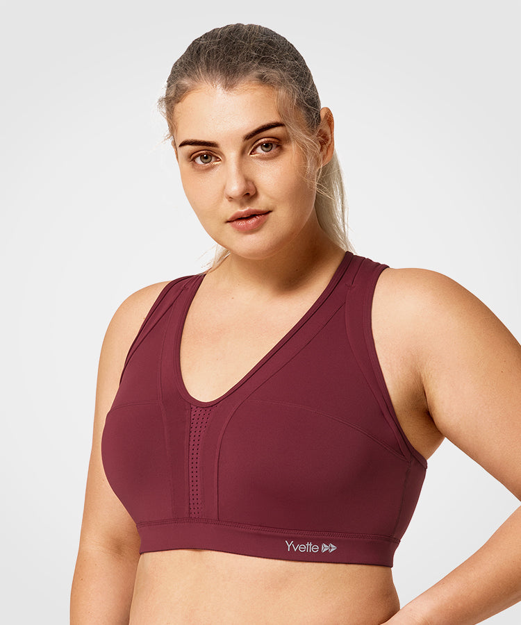 Power™ Cross-Back Breathable High Impact Running Bra | Women's High Support Sports Bra