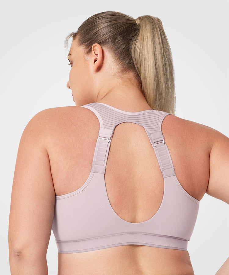 Power™ Zip Front Adjustable High Support Sports Bra | Women's High Support Sports Bra