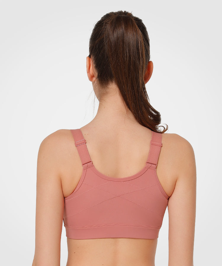 Power™ Soft Adjustable High-Support Mesh Running Bra | Women's High Support Sports Bra