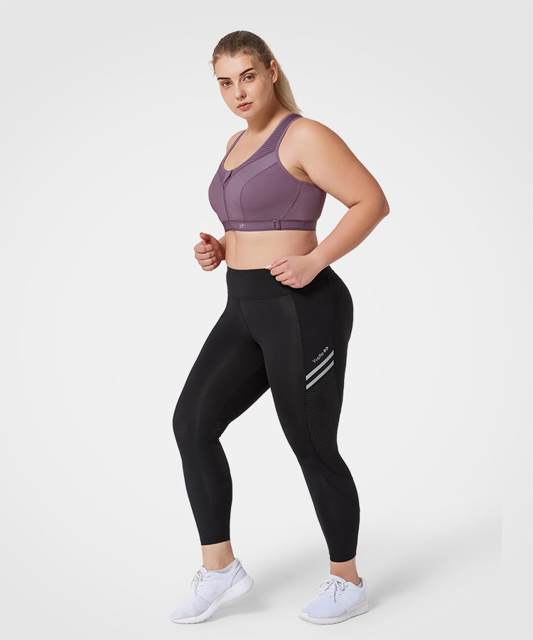 Power Adjustable Padded Running Bra | Damen-Sport-BH mit starkem Halt (Übergröße)