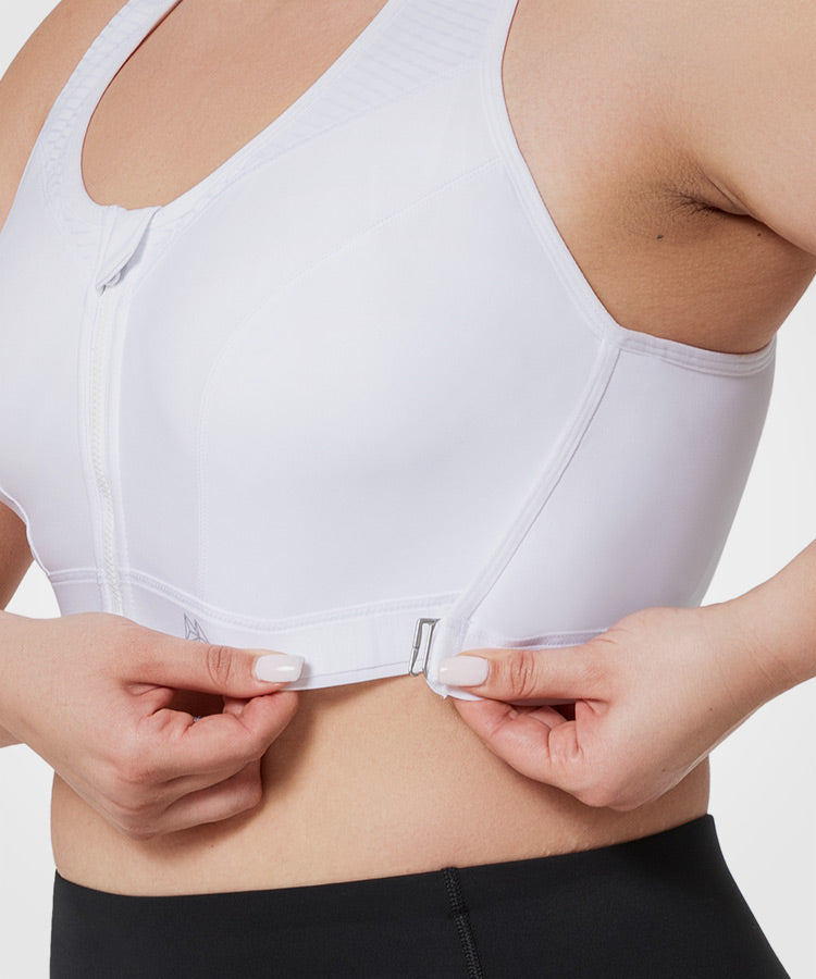 Power™ Zip Front Adjustable High Support Sports Bra | Women's High Support Sports Bra