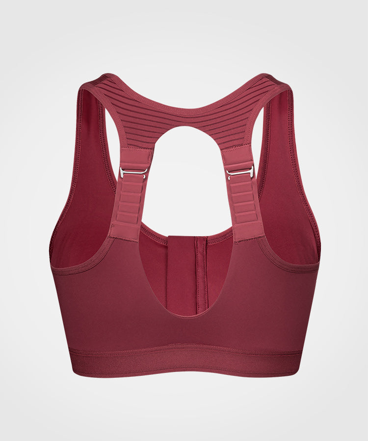 Power Adjustable Padded Running Bra | Damen-Sport-BH mit starkem Halt (Übergröße)