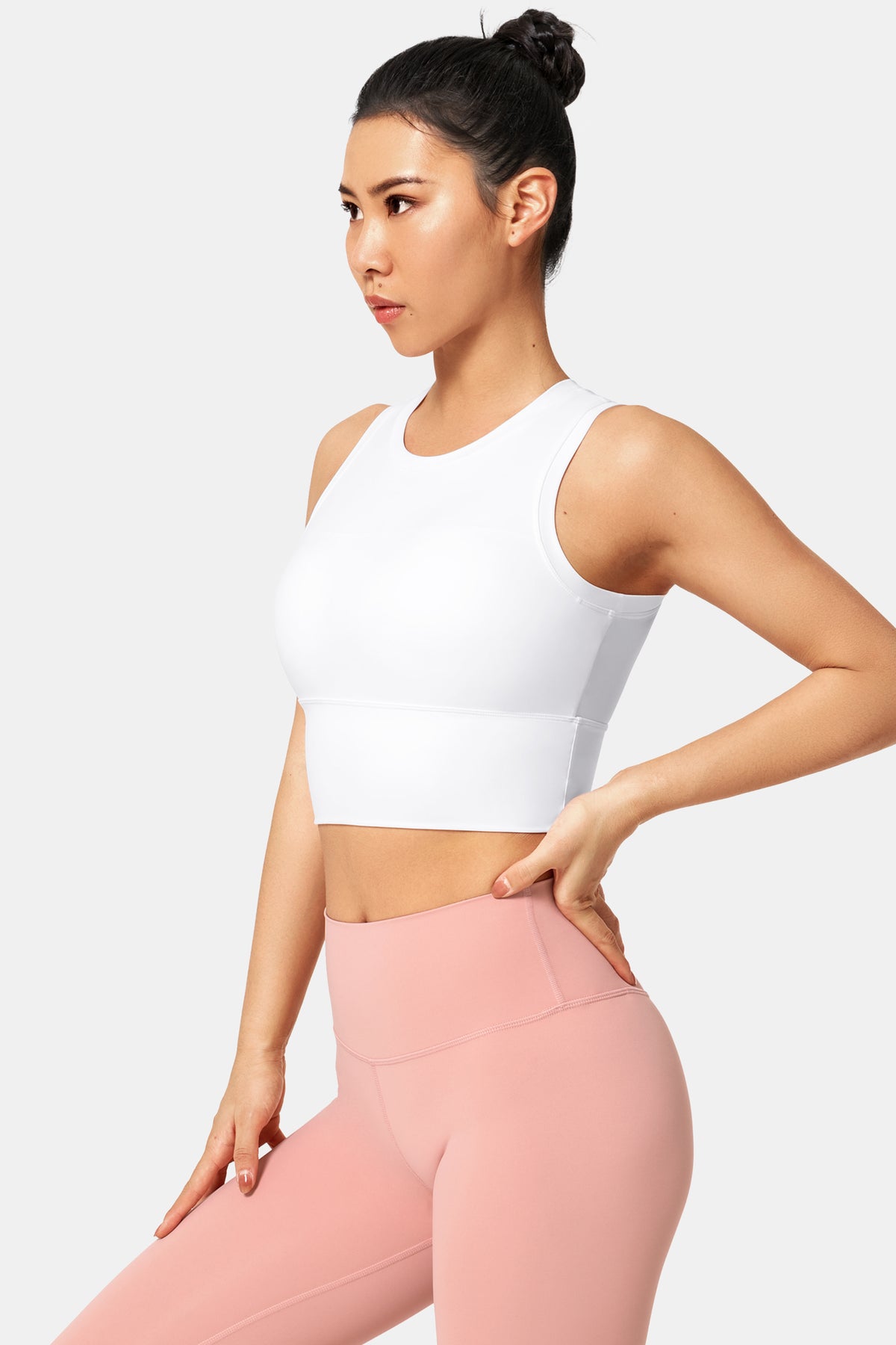 Anywhere High Neck Padded Gym Bra | Damen Sport-BH mit leichter Unterstützung