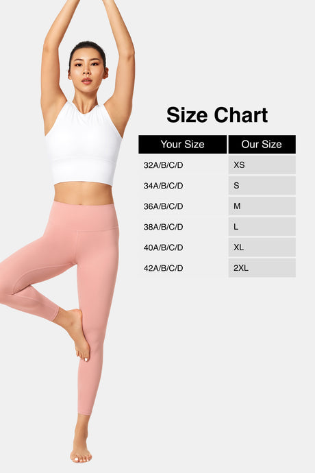 Anywhere High Neck Padded Gym Bra | Women's Light Support Sports Bra - image 4