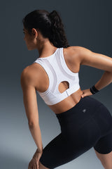 Power™ Front Mesh Arched Cutout Cool Sports Bra | Women's High Support Sports Bra