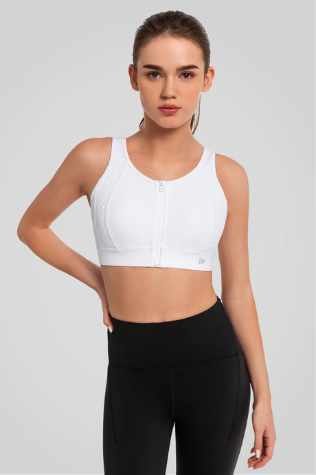 Echo™ Cut Out Design Padded Running Bra | Women's High Support Sports Bra - image 9
