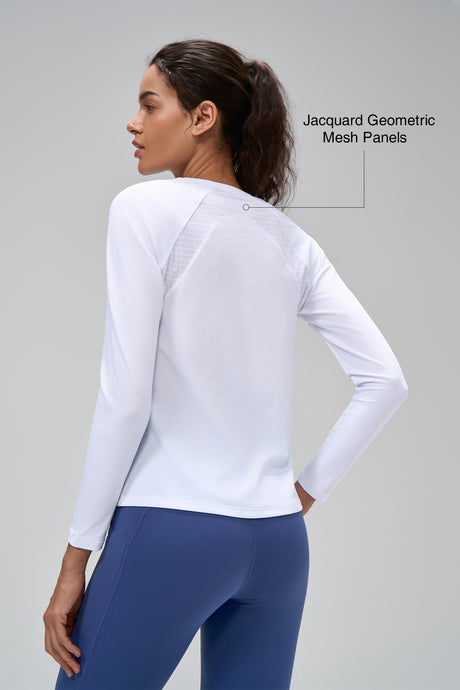 Anywhere™ Performance Mesh Long Sleeve T-shirt | Women's Long Sleeve T-shirt - image 14