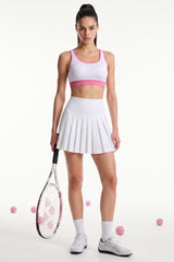 Anywhere™ Wide-Strap Fixed-Cup Mesh Yoga Bra | Light Support for Yoga, Pilates & Everyday Wear