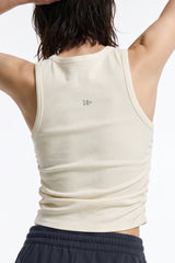 Anywhere™ Built-In Cups Stretch Ribbed Tank | Women's Sports Tank For Yoga & Daily