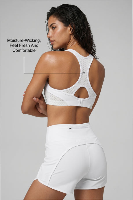Sculpt™ Racerback Full-Coverage Breathable Sports Bra | High Support with Bounce Control & Mesh for Running, HIIT & Training - image 14
