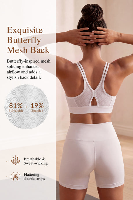 Anywhere™ Breathable Soft Bra for Yoga & Everyday Wear | Women's Light Support Sports Bra - image 4