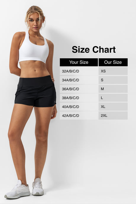 Shift™ Scoop Neckline Cross Back Padded Yoga Bra | Women's Light Support Sports Bra - image 4