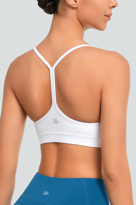 Anywhere™ Typical Y-Back Spaghetti Thin Straps Yoga Bra | Women's Low Support Sports Bra - image 13