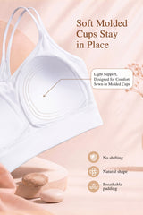 Anywhere V-ringad diamantmesh-yoga-bh | Sport-bh med lätt stöd för kvinnor