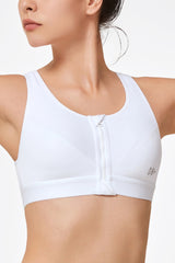 Power Classic Zip Running Bra | Damen-Sport-BH mit starkem Halt