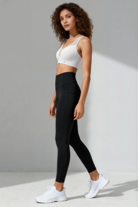 Shift™ Adjustable-Strap Sustainable Sports Bra | Medium Support with Breathable Mesh for Running, HIIT, Yoga & Training - image 12