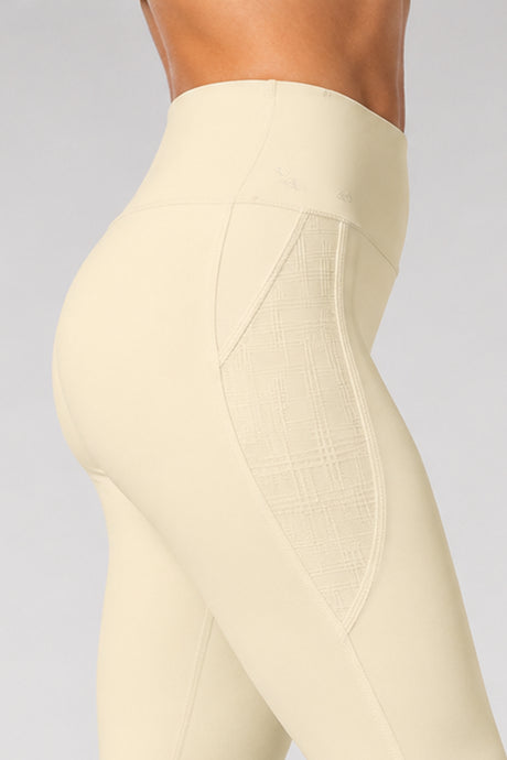 Power™ High Rise No Front Seam Breathable Mesh Running Leggings 25 Inches | Women's High Support Leggings - image 17