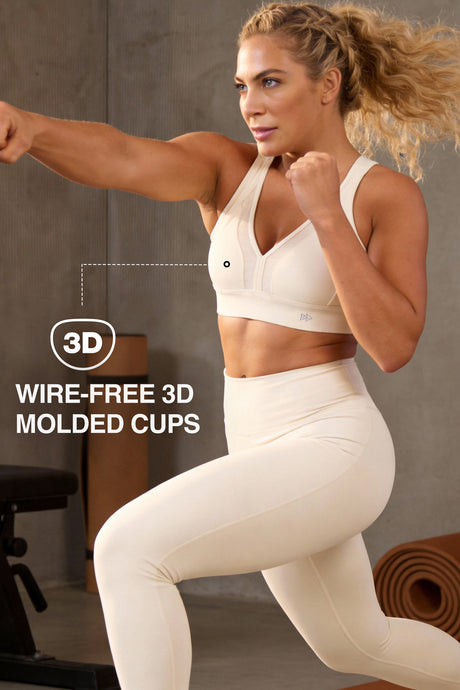 Power™ High Support Adjustable Cross Back Running Bra | Women's High Support Sports Bra - image 5