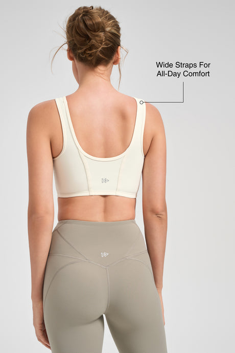 Anywhere™ Breathable Light-Support Yoga Bra with Sewn-In Pads | Women's Light Support Sports Bra - image 2