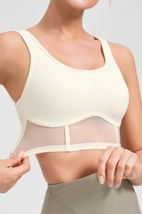 Anywhere™ Breathable Light-Support Yoga Bra with Sewn-In Pads | Women's Light Support Sports Bra - image 5