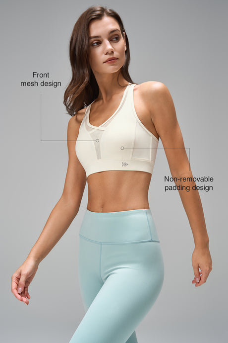 Power™ Adjustable Breathable Comfortable Running Bra | Women's High Support Sports Bra - image 3