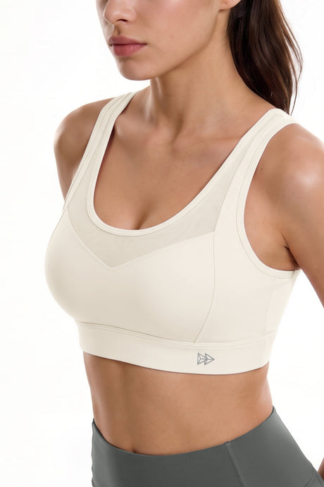 Power™ Breathable Cutout Sports Bra with Hook Closure | High Support for Running, HIIT & Training - image 11