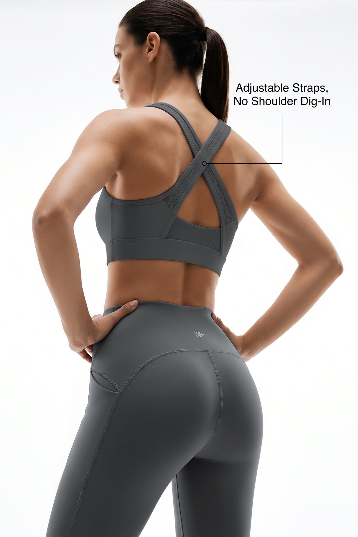 Shift™ Breathable Crossback Light Support Sports Bra | Women's Light Support Sports Bra Best For Yoga, HIIT