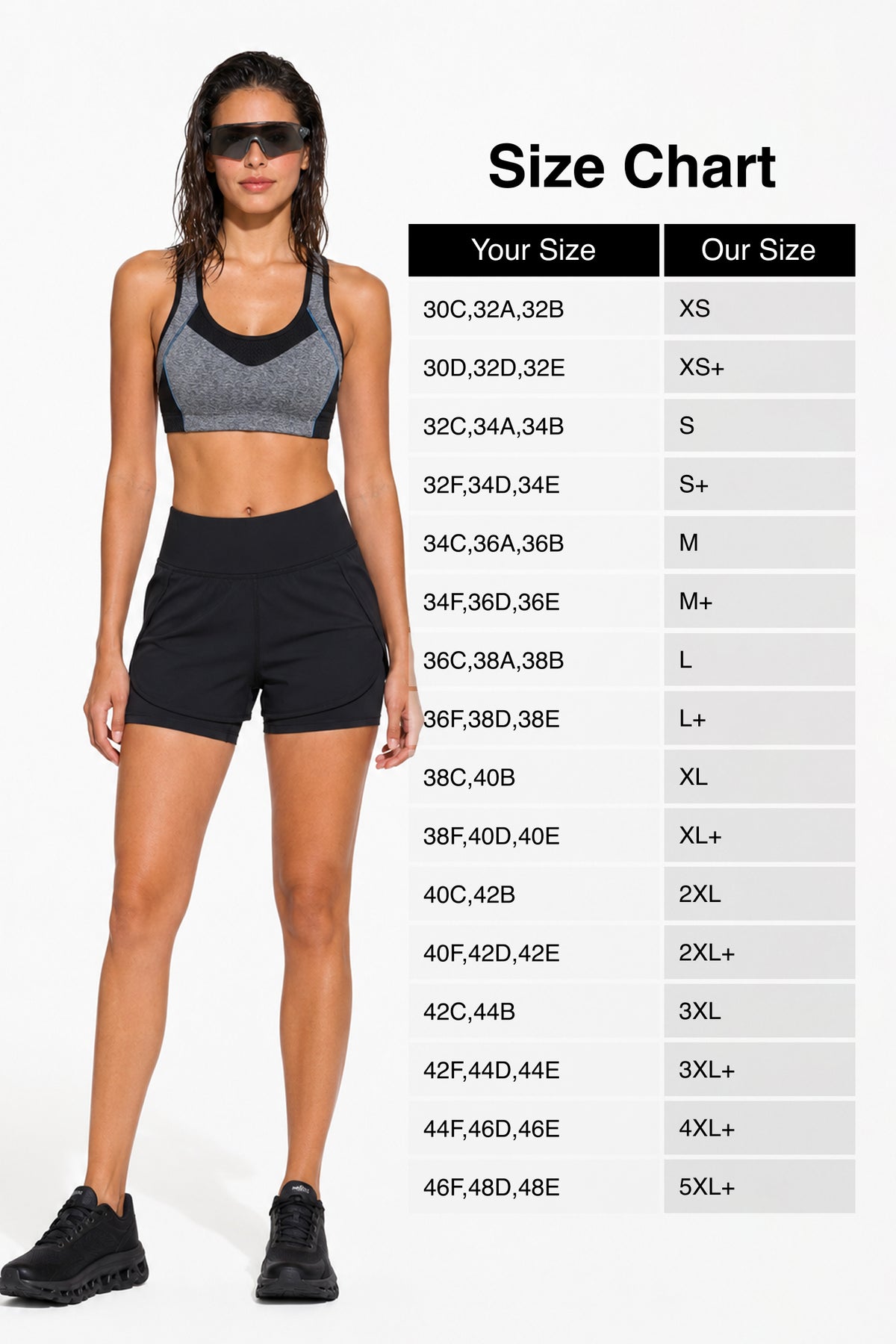 Sculpt™ Racerback Full-Coverage Breathable Sports Bra | High Support with Bounce Control & Mesh for Running, HIIT & Training