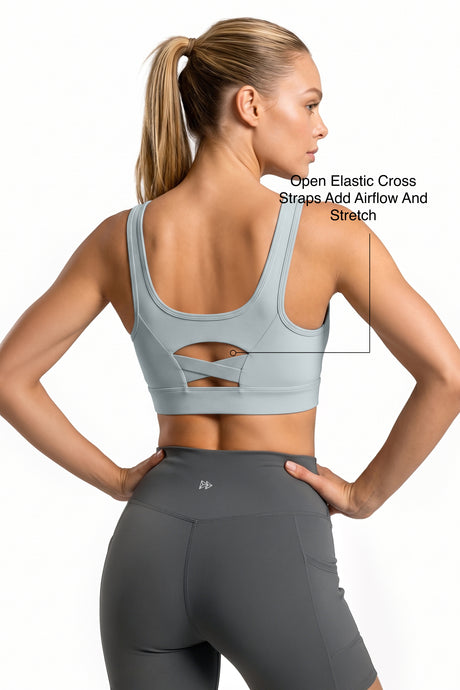 Power™ Zip Front Air Flow Back Full Coverage High Support Sports Bra | Women's High Support Sports Bra - image 8