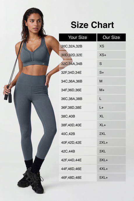 Power™ Adjustable Straps Cross-Back Sports Bra | High-Impact Bounce Control Without Flattening for Running, HIIT & Training - image 21