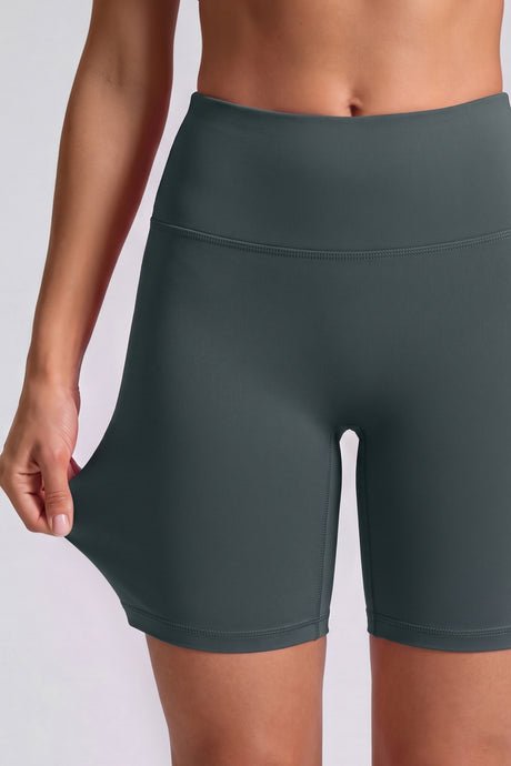 Shift™ High Rise Supportive No Front Seam Sports Shorts 6 Inches| Women's High Support Running Shorts - image 11