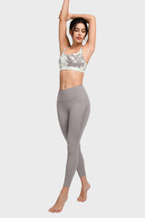 Gepolsterter Yoga-BH mit Shift-U-Ausschnitt und doppelten Trägern | Leicht stützender Sport-BH für Damen