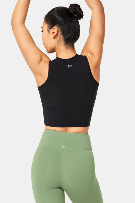 Anywhere™ High Neck Padded Gym Bra | Women's Light Support Sports Bra - image 2