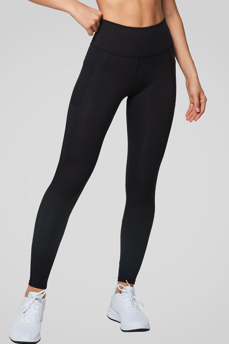 Power™ High Waist Mesh Pockets Running Leggings 26"| Women's High Support Leggings - image 4