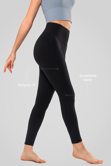 Shift™ Moisture-Wicking Buttery-Soft Yoga Leggings | Light-Impact Leggings Best For Yoga, HIIT & Training - image 3