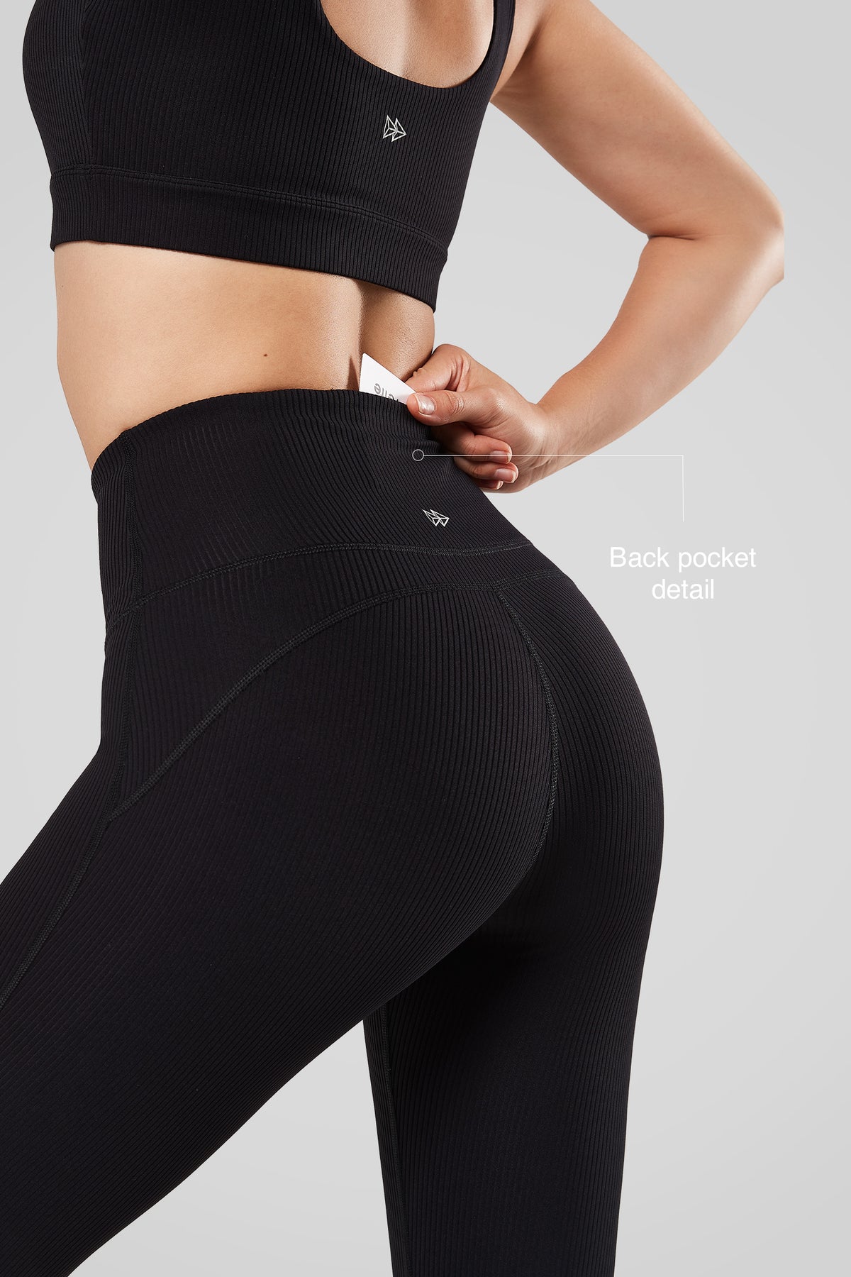 Echo™ Ribbed Stretchy Tummy Control Leggings 29'' | Women's Light Support leggings