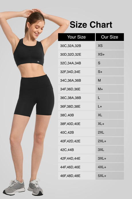 Power Front Mesh Arched Cutout Cool Sport-BH | Sport-BH med högt stöd för kvinnor - image 9