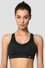 Reggiseno da corsa imbottito con spalline regolabili Power Racerback | Reggiseno sportivo ad alto sostegno da donna