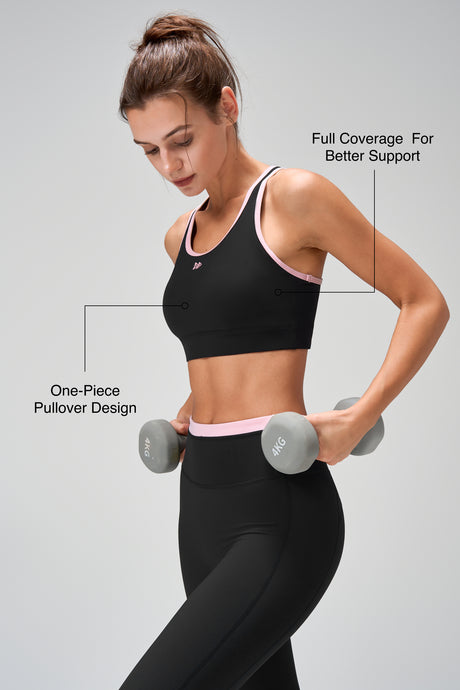 Power™ One-piece Crisscross Full coverage Running Bra | Women's High Support Sports Bra - image 2