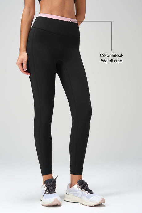 High Waist Pocket Fitness Gym Leggings 25 Inch | Women's High Support Leggings - image 2