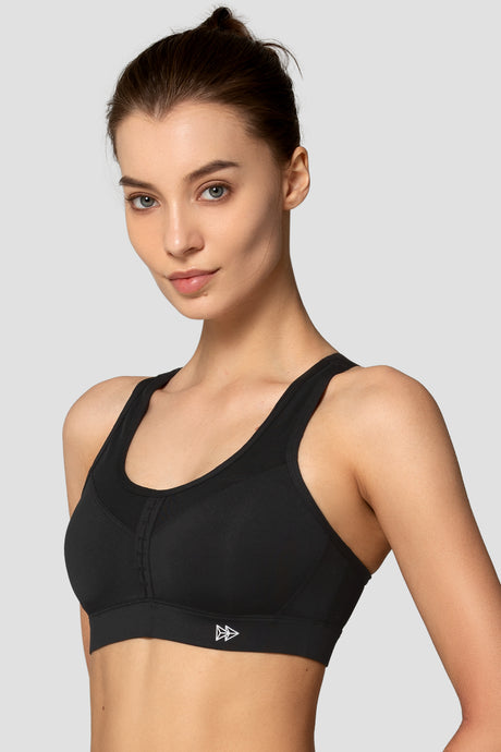 Power™ Adjustable Straps Racerback Padded Running Bra | Women's High Support Sports Bra - image 3