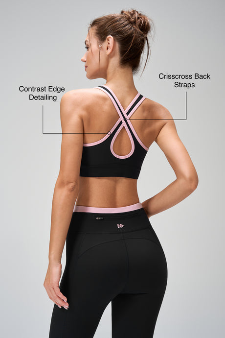 Power™ One-piece Crisscross Full coverage Running Bra | Women's High Support Sports Bra - image 3