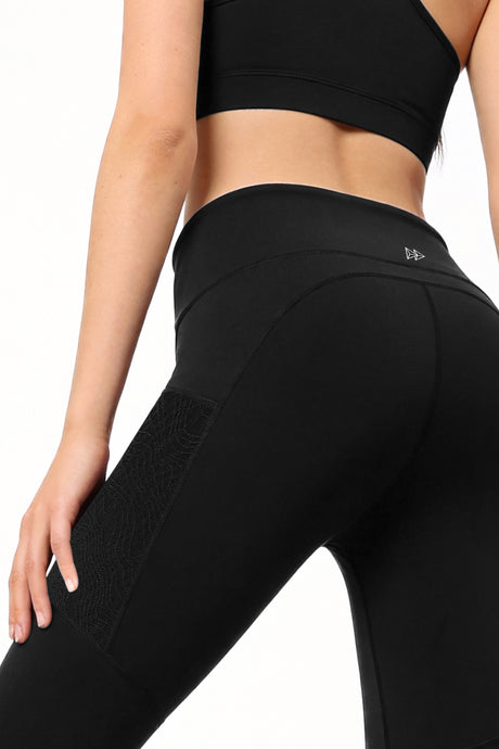 Power™ High Rise Mesh No Front Seam Pockets Curve Sports Leggings | Butt-Lifting Support for Running, Yoga & HIIT - image 5