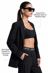Shift™ Loose Fit Casual Blazer Jackets| Women's Blazer Jackets