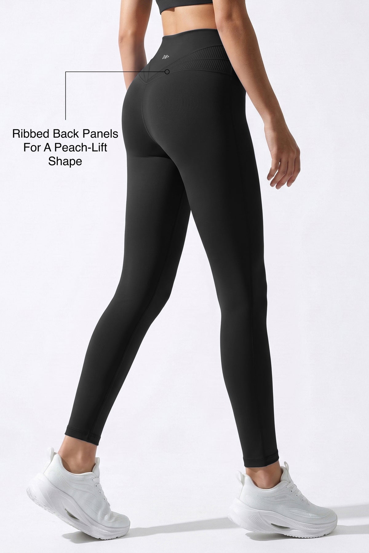 Echo™ High-Rise No-Front-Seam 25-Inch Leggings | Butt-Lifting Support for Running, Yoga & HIIT