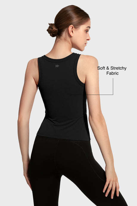 Anywhere™ V-Neck Sewn-In Pads Daily Tank | Women's Sports Tank - image 14