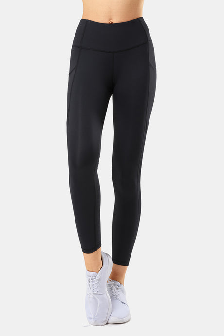 Sculpt Side Pocket Mesh Running Leggings | Women's High Support Leggings - image 5