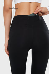 Figurformende Fitness-Leggings mit hoher Taille, 26,5/28 Zoll | Damen-Leggings mit hohem Halt